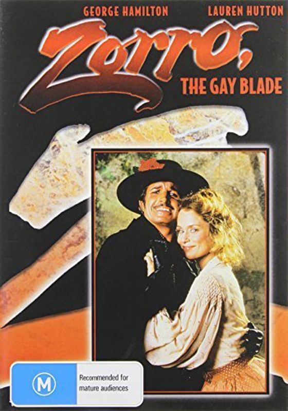Zorro, the Gay Blade cover art