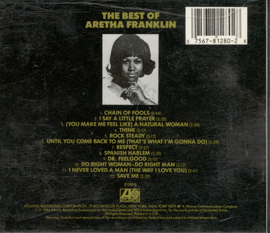 Best of Aretha Franklin cover art