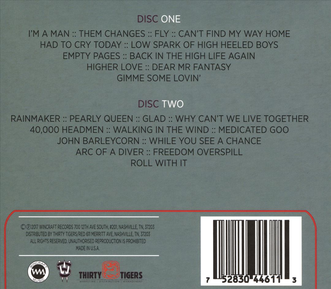 Greatest Hits Live cover art