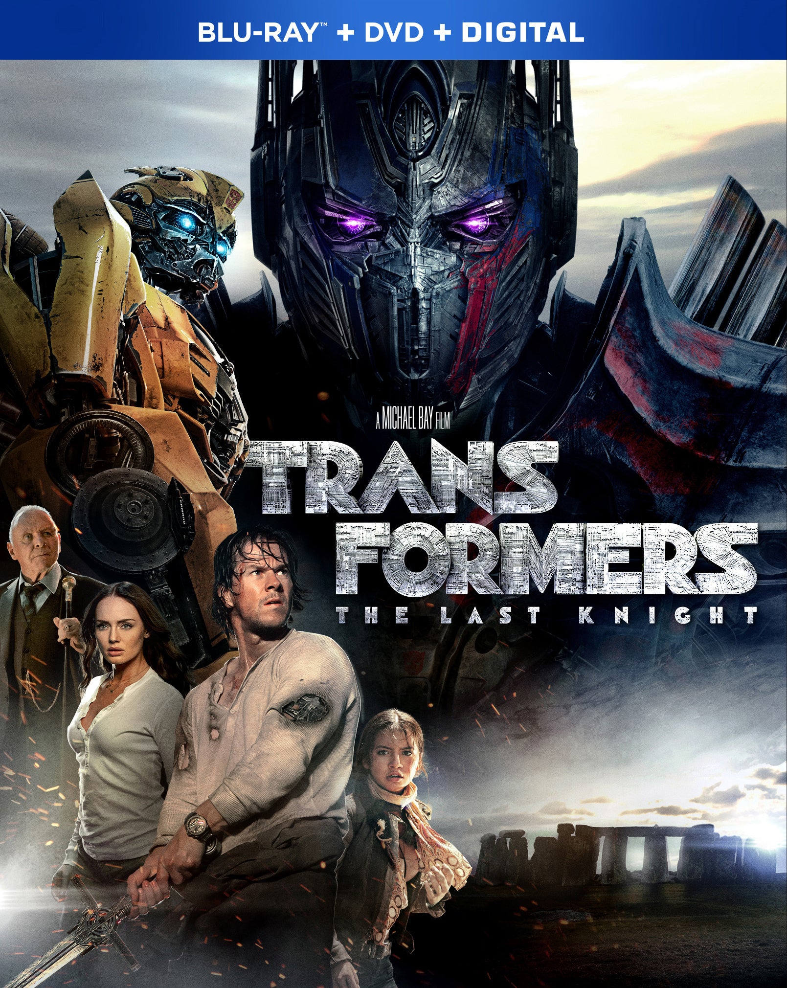 Transformers: The Last Knight [Includes Digital Copy] [Blu-ray/DVD] cover art