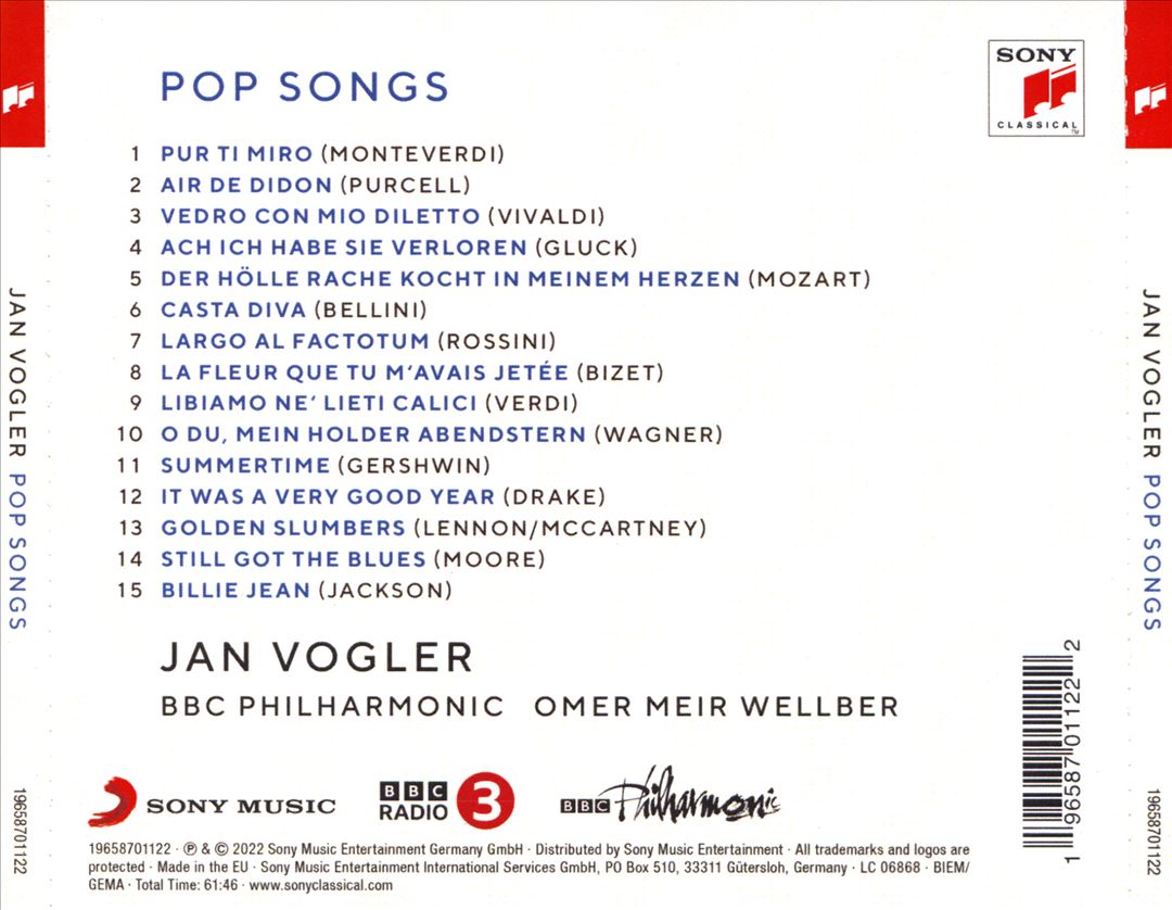 Pop Songs cover art