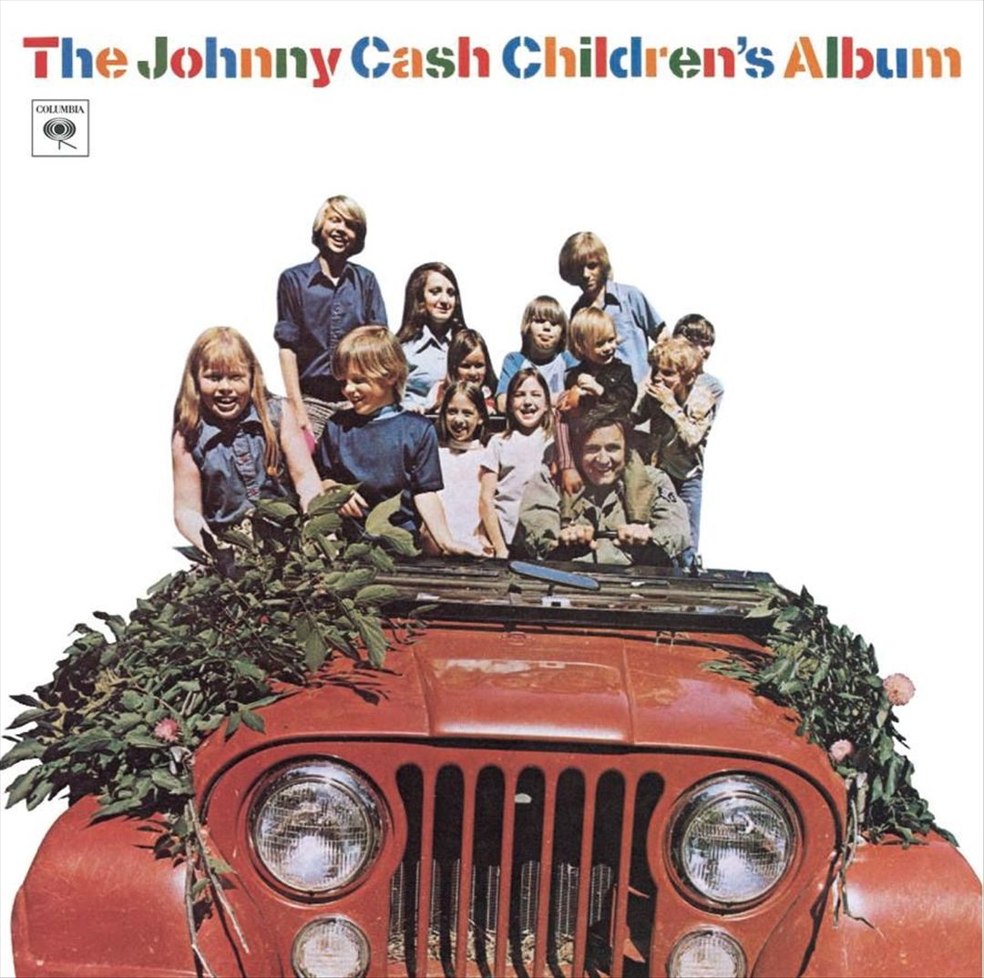 Johnny Cash Children's Album cover art