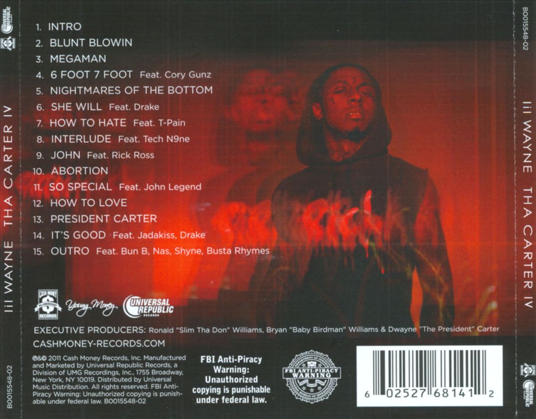Tha Carter IV cover art
