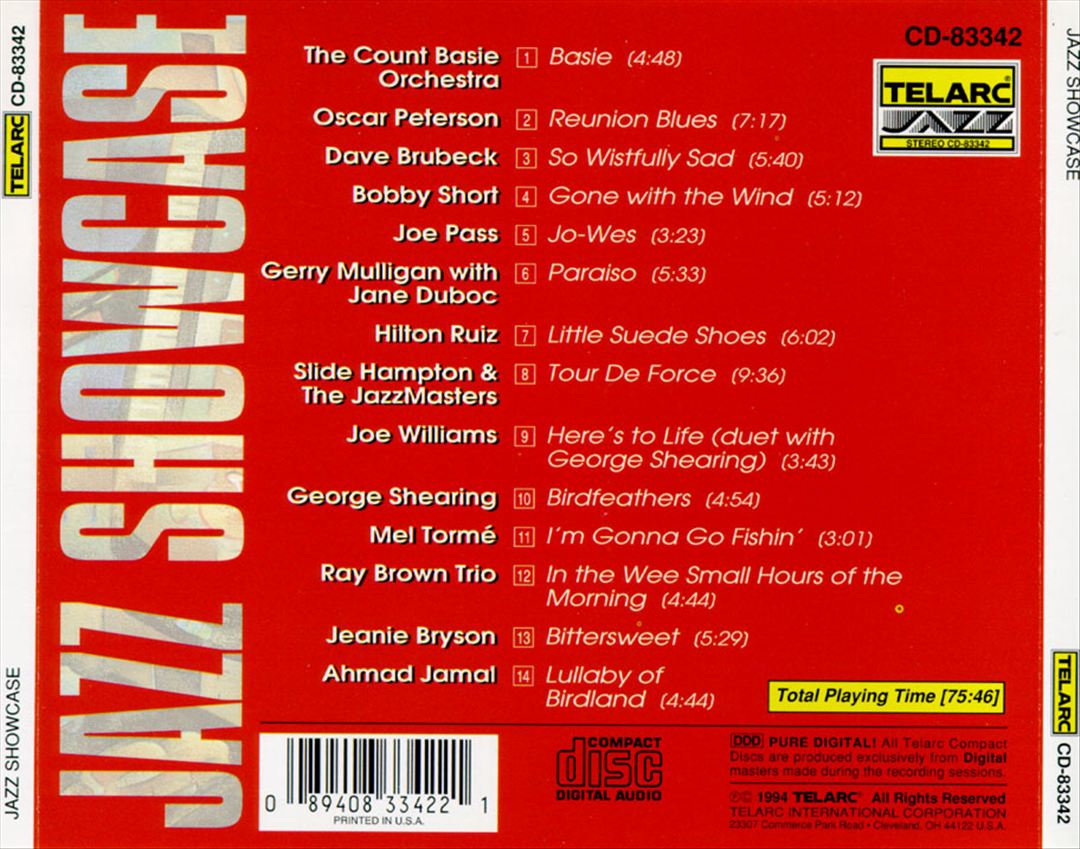 Jazz Showcase cover art