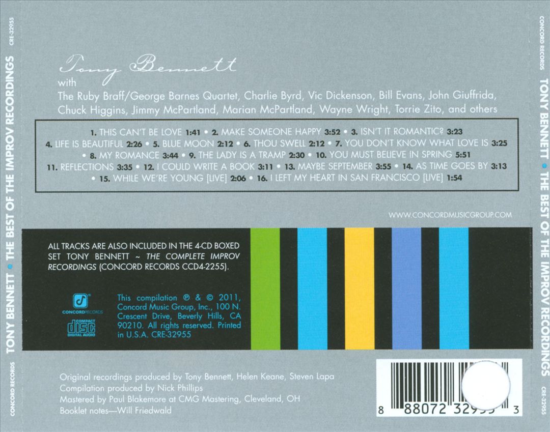 Best of the Improv Recordings cover art