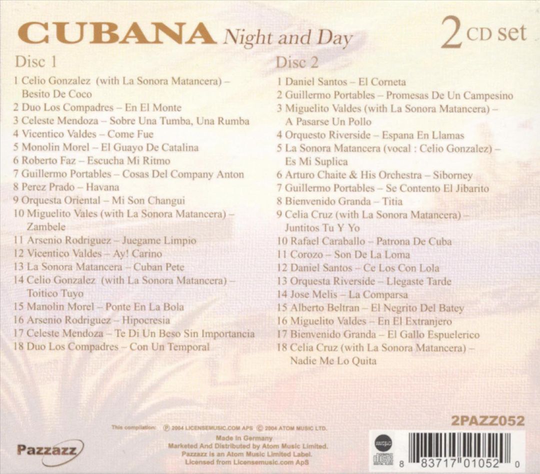Cubana: Night & Day cover art