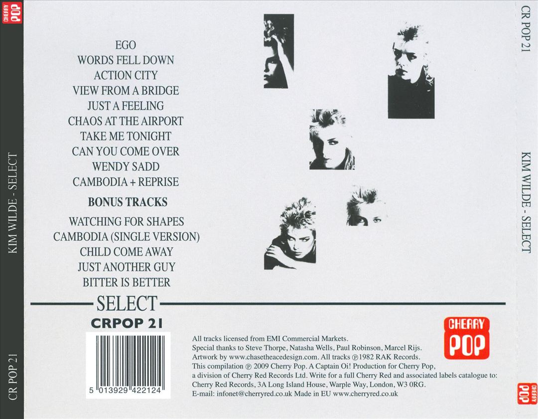 Select [Bonus Tracks] cover art