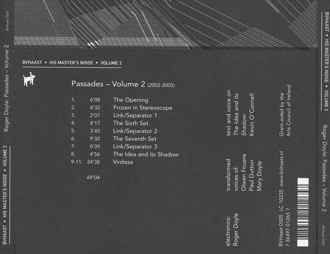 Roger Doyle: Passades, Vol. 2 cover art