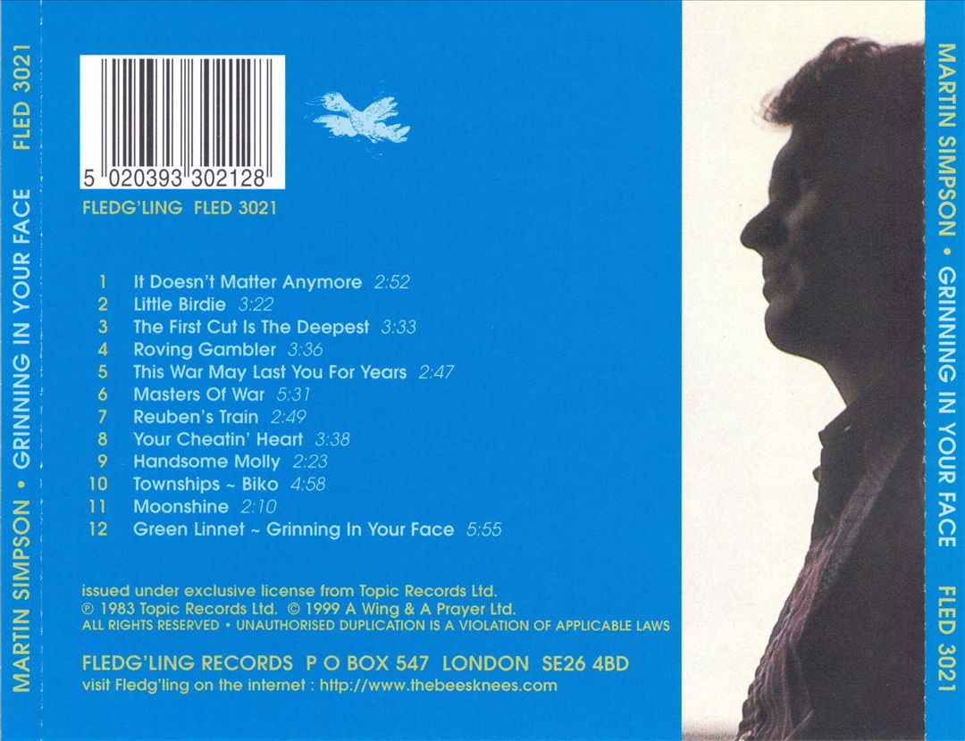 Grinning in Your Face cover art