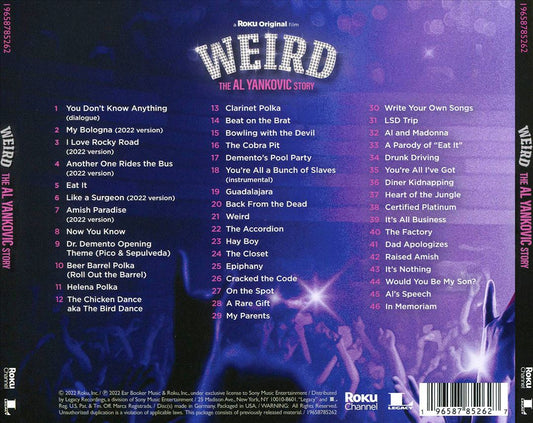 Weird: The Al Yankovic Story cover art