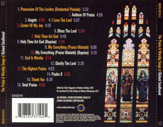 Praise & Worship Songs of Richard Smallwood With Vision cover art