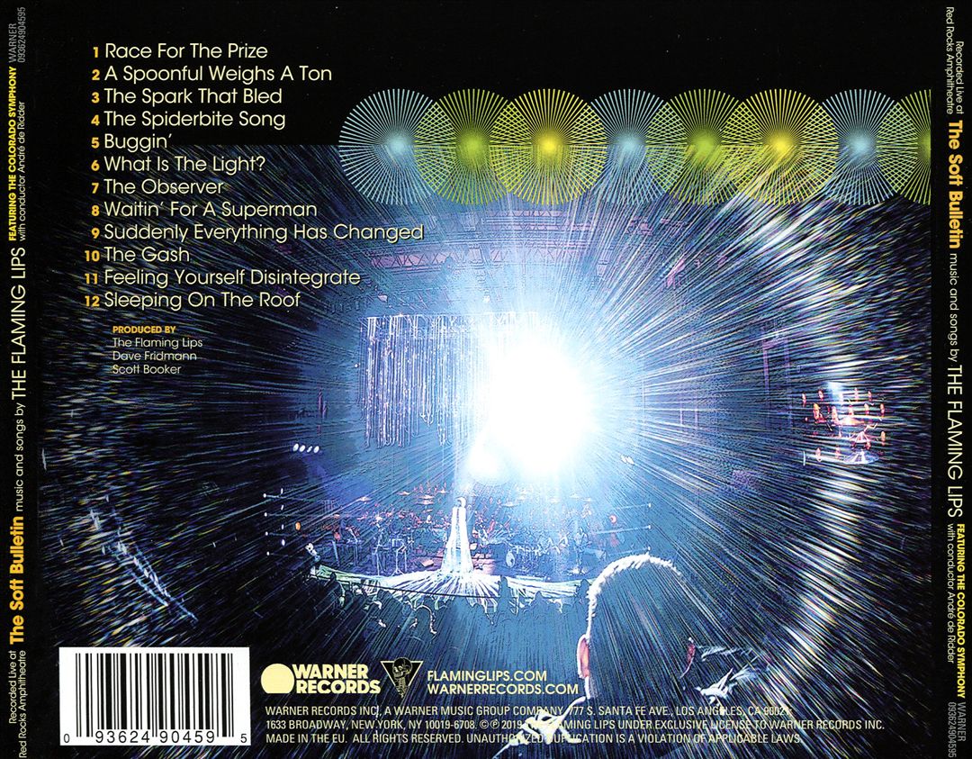 Soft Bulletin [Live at Red Rocks] cover art