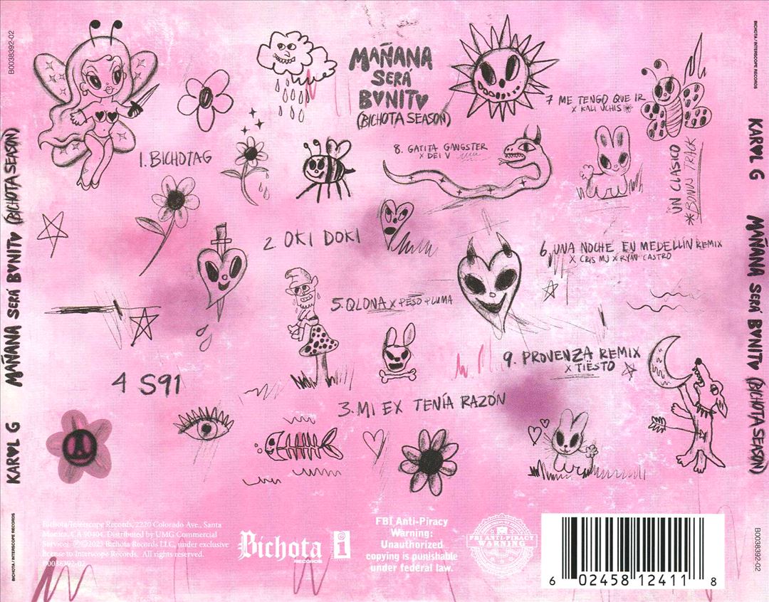 Mañana Será Bonito [Bichota Season] cover art