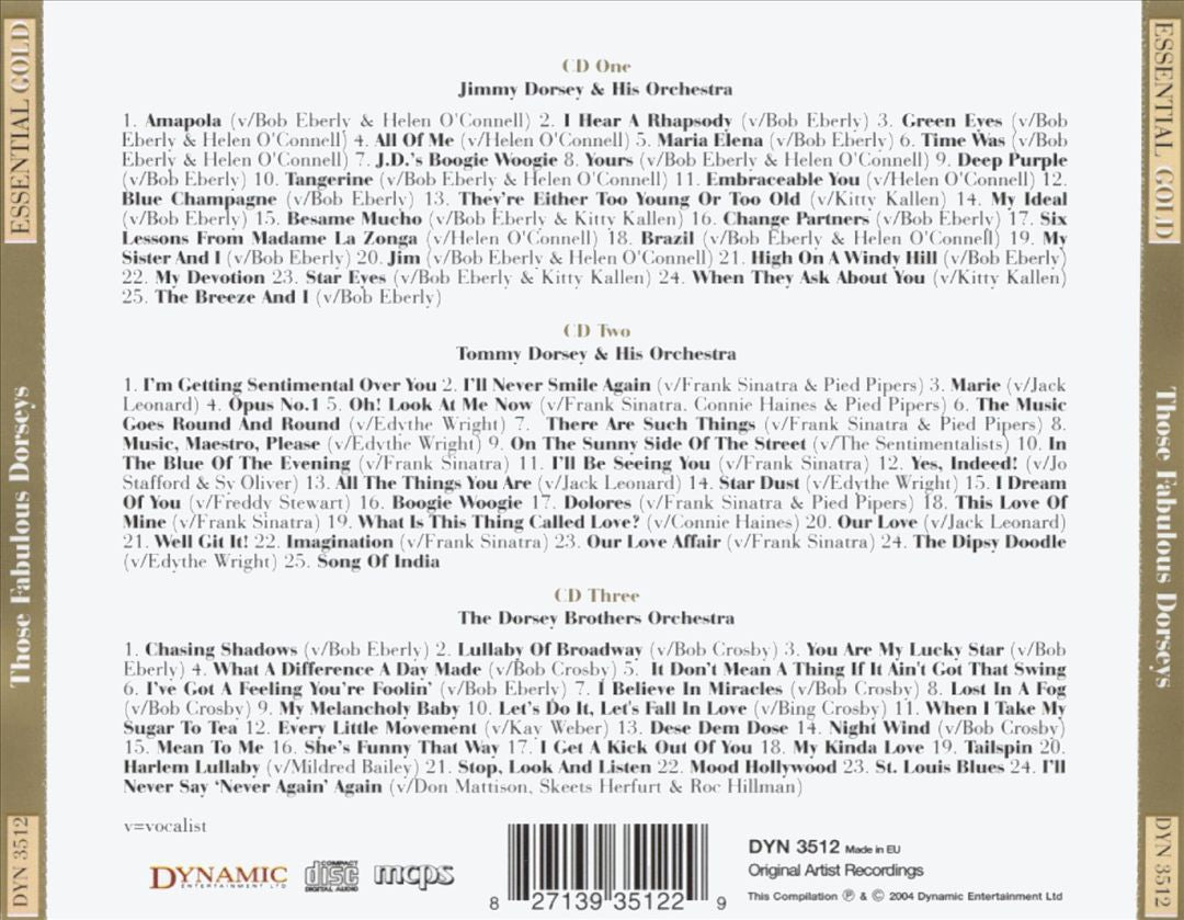 Those Fabulous Dorseys cover art