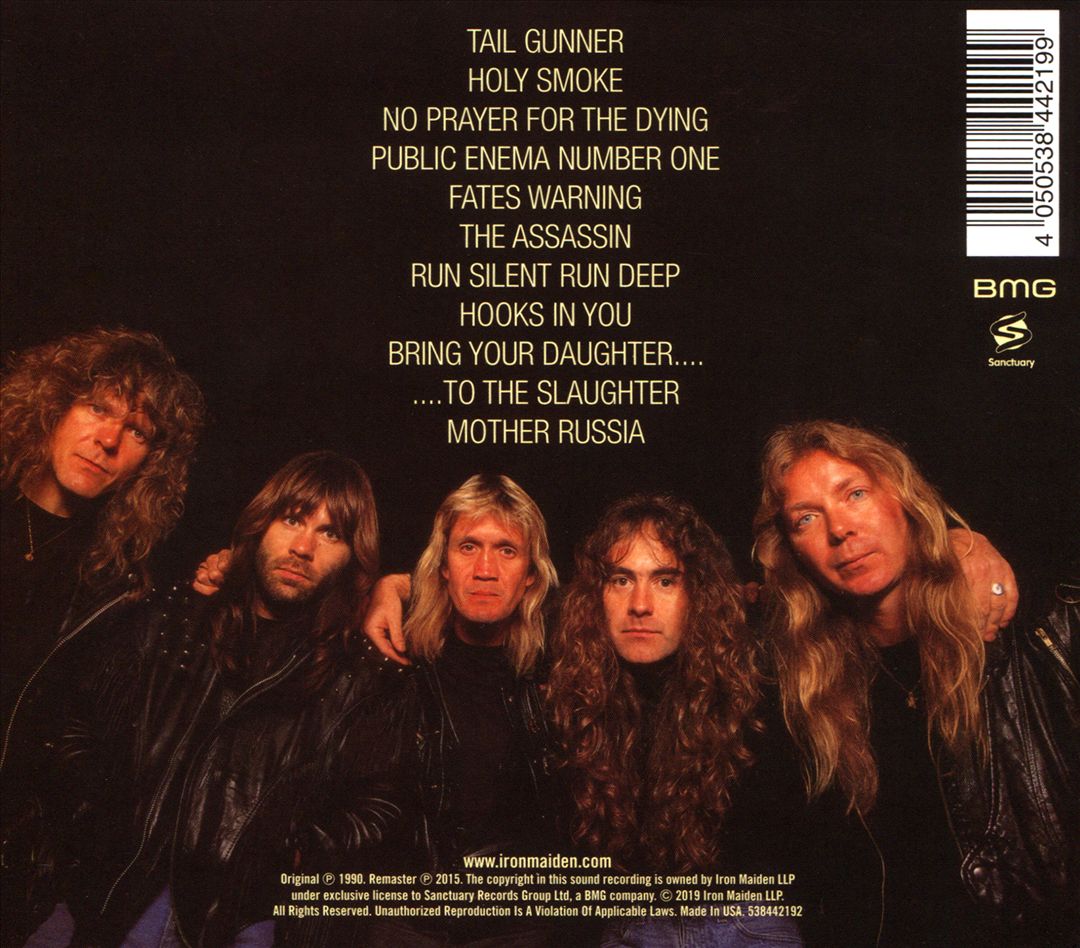 No Prayer for the Dying cover art
