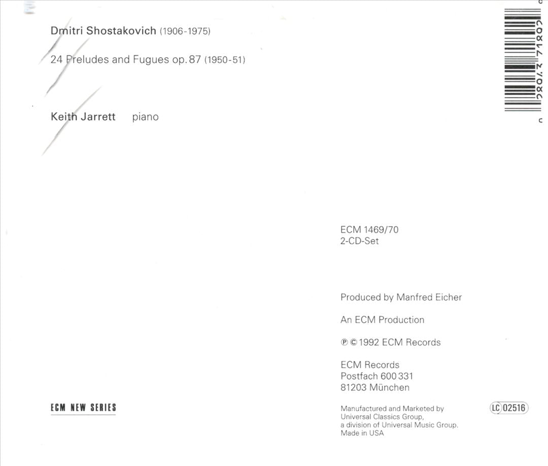 Shostakovich: 24 Preludes and Fugues, Op. 87 cover art