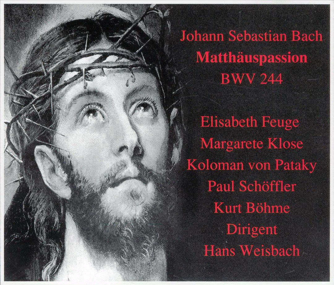 Bach: St. Matthew Passion cover art