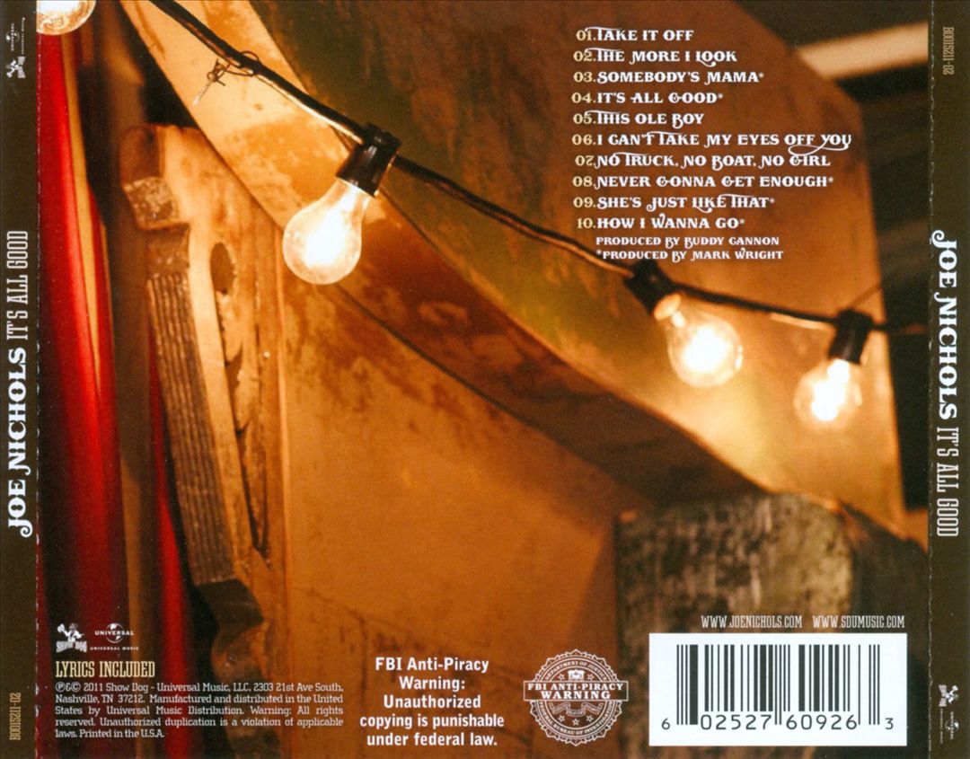 It's All Good cover art