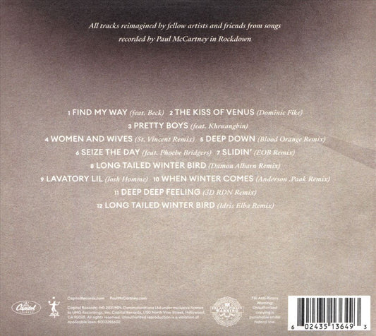 McCartney III Imagined cover art