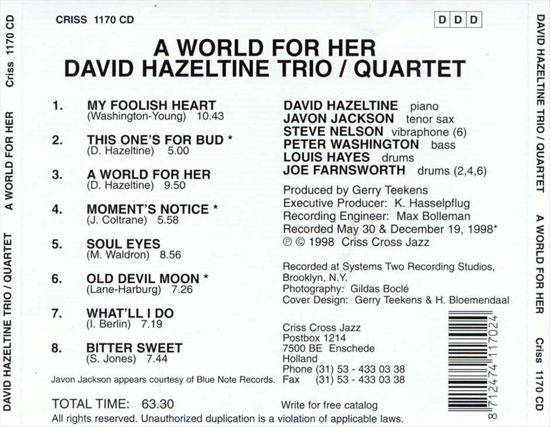World for Her cover art