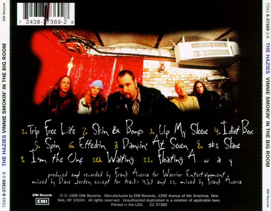 Vinnie Smoking in the Big Room cover art