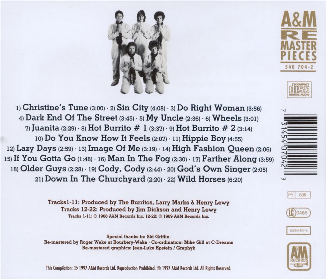 Gilded Palace of Sin & Burritos cover art