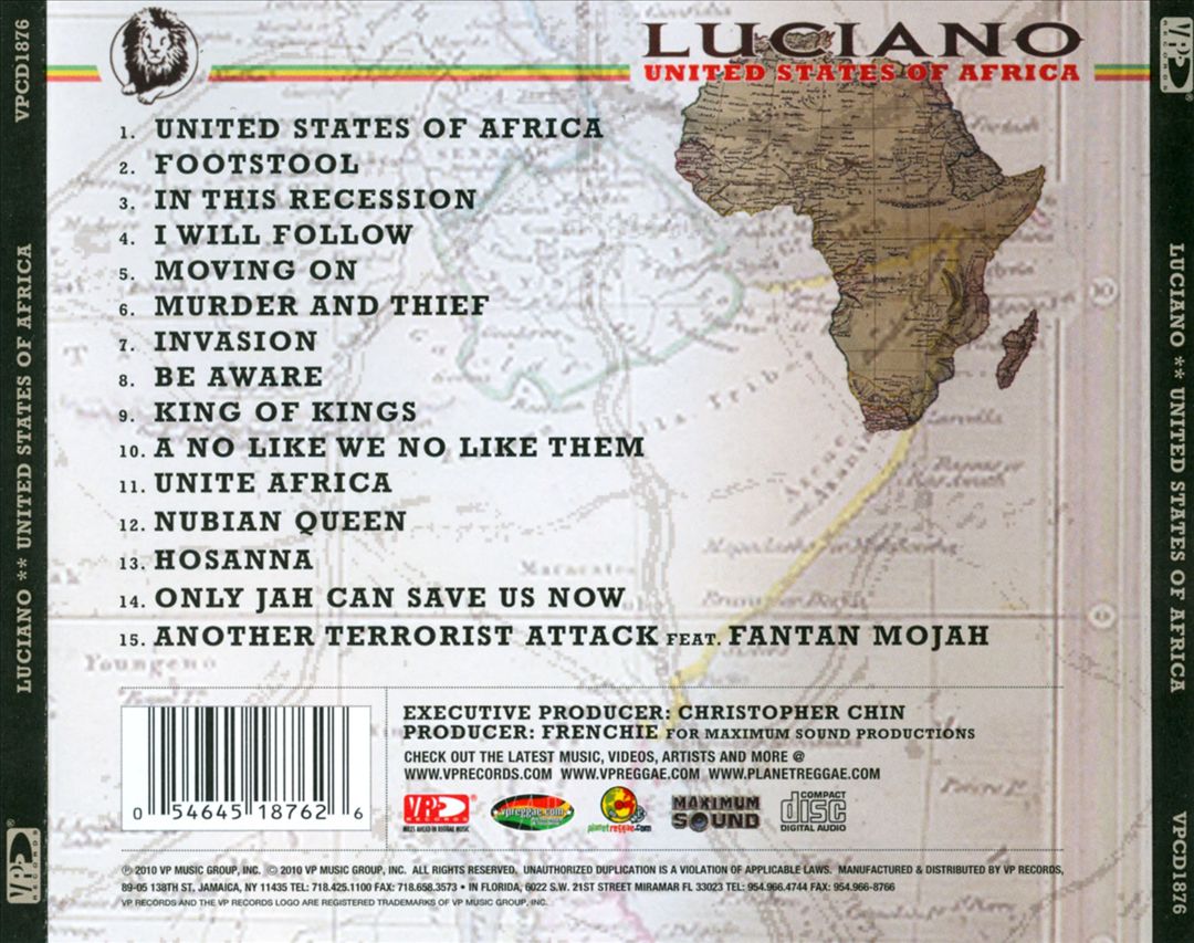 United States of Africa cover art