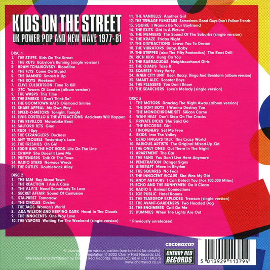 Kids on the Street: UK Power Pop and New Wave 1977-1981 cover art