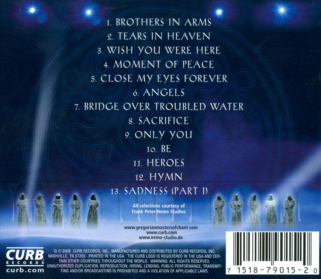 Masters of Chant cover art