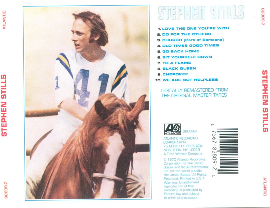 Stephen Stills cover art