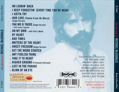 The Very Best of Michael McDonald cover art