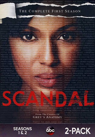 Scandal: Seasons 1 and 2 cover art