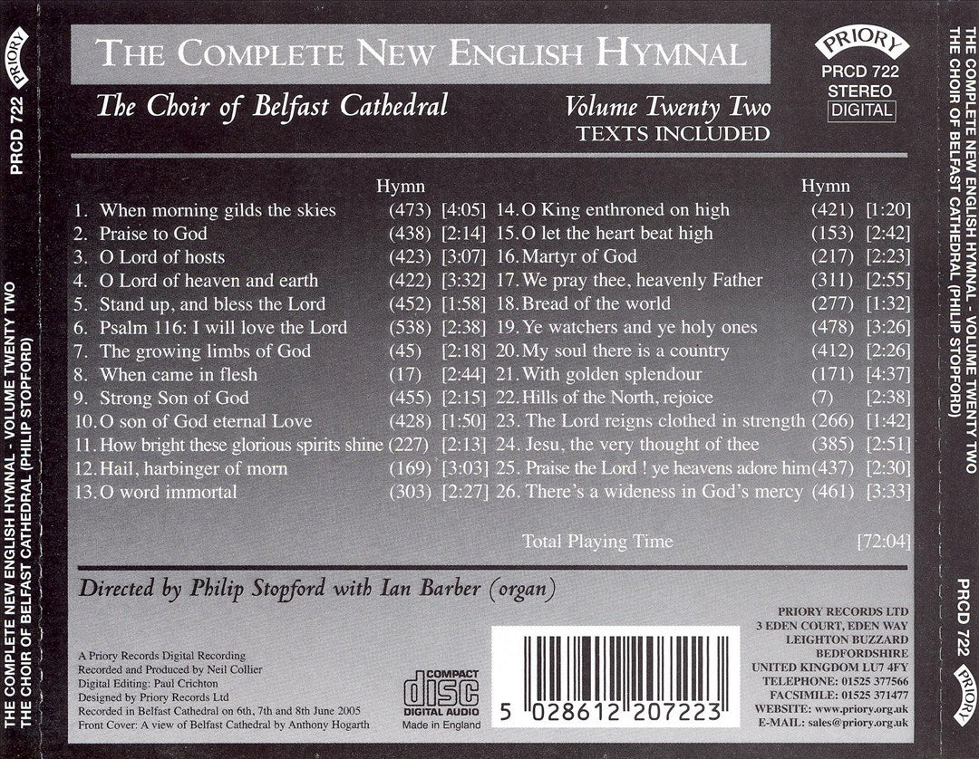 Complete New English Hymnal, Vol. 22 cover art