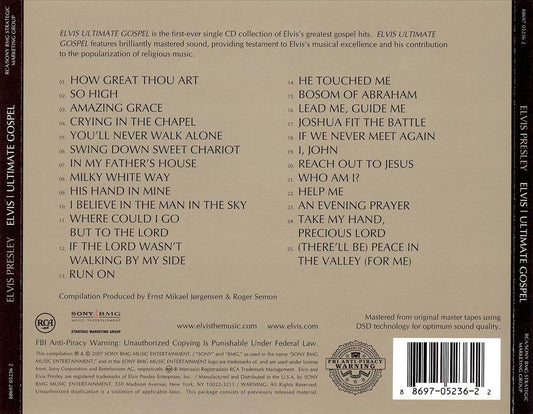 Elvis: Ultimate Gospel [Bonus Track] cover art