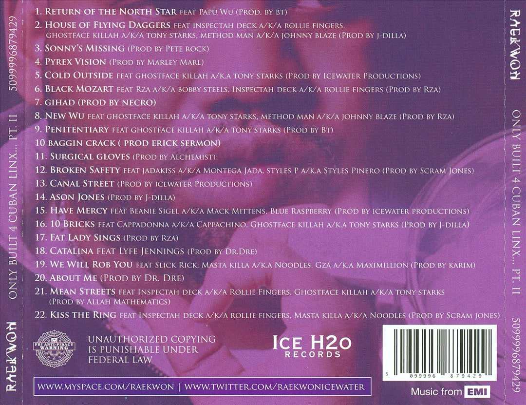Only Built 4 Cuban Linx... Pt. II cover art