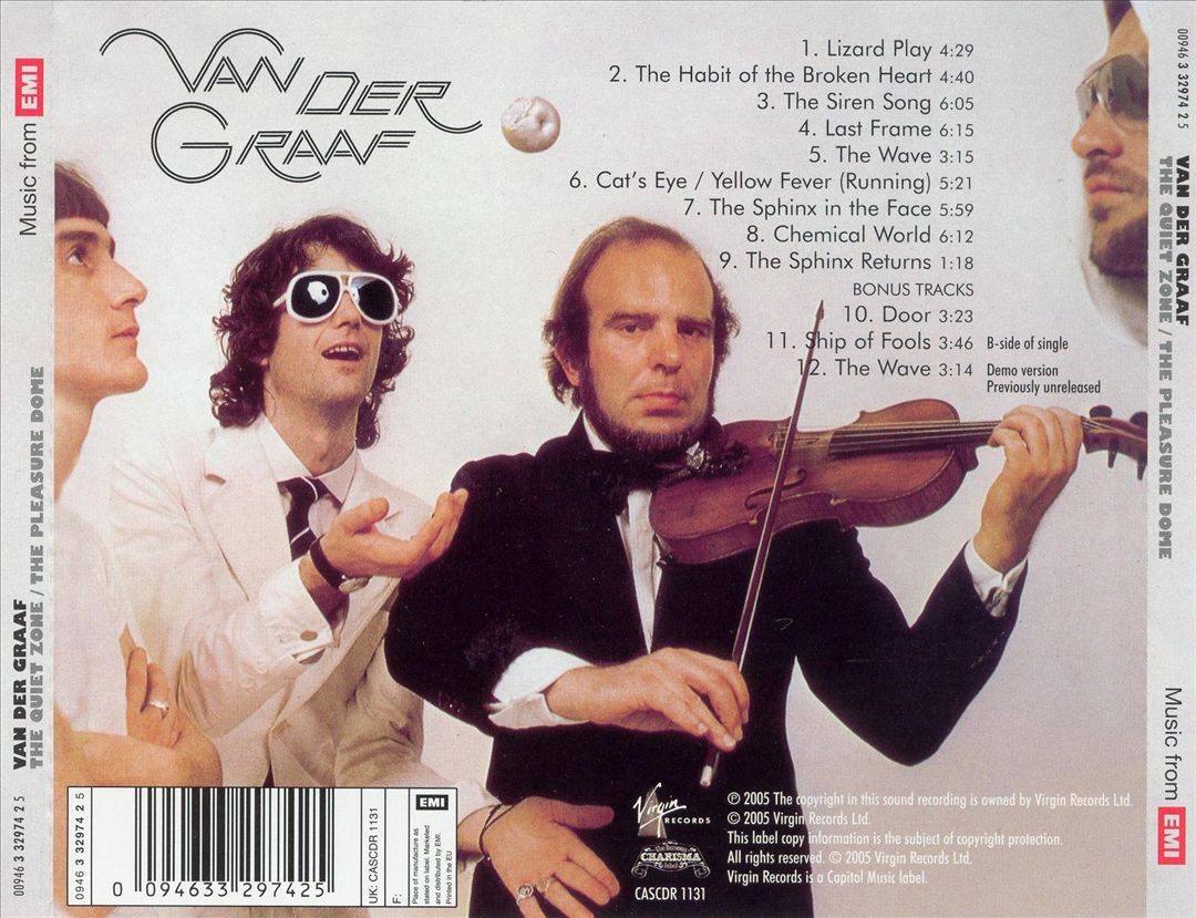 The Quiet Zone/The Pleasure Dome [Bonus Tracks] cover art