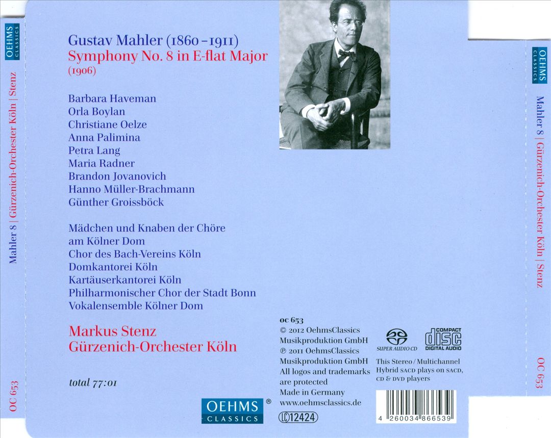 Gustav Mahler: Symphonie Nr. 8 cover art
