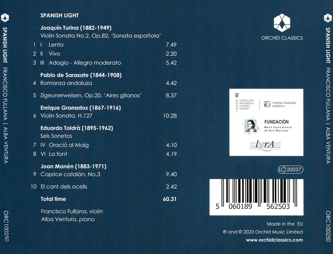 Spanish Light cover art