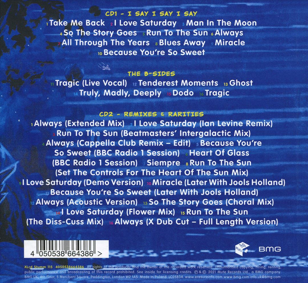 I Say, I Say, I Say cover art