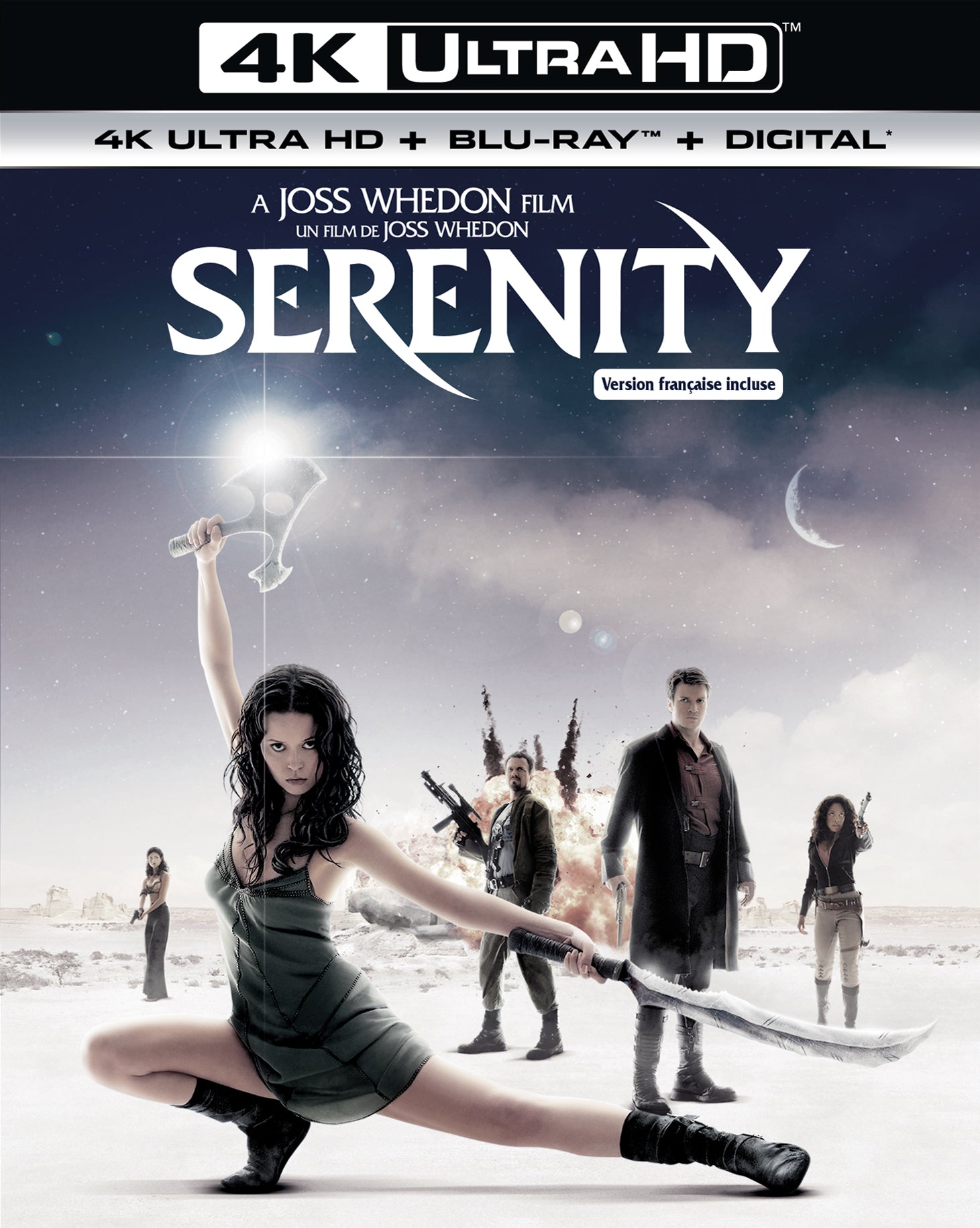 Serenity [4K Ultra HD Blu-ray] cover art