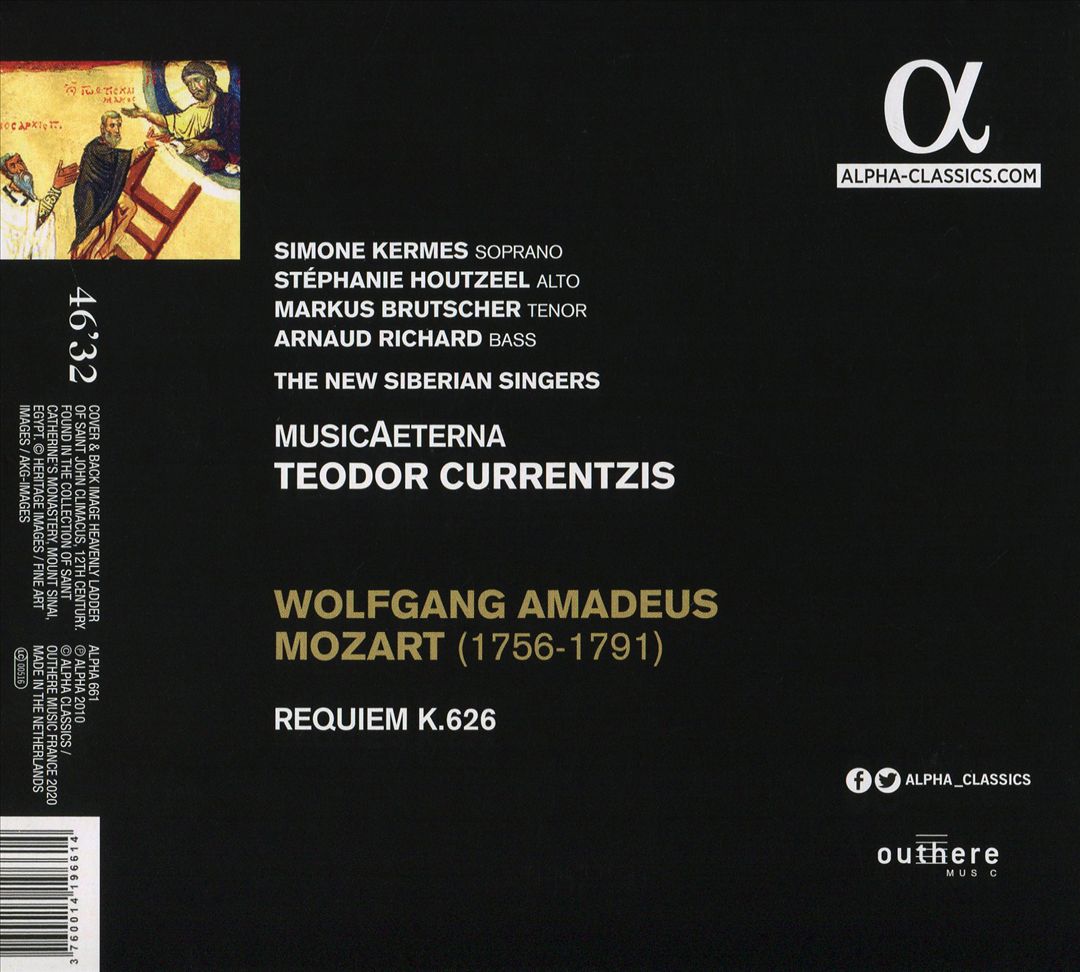Mozart: Requiem cover art