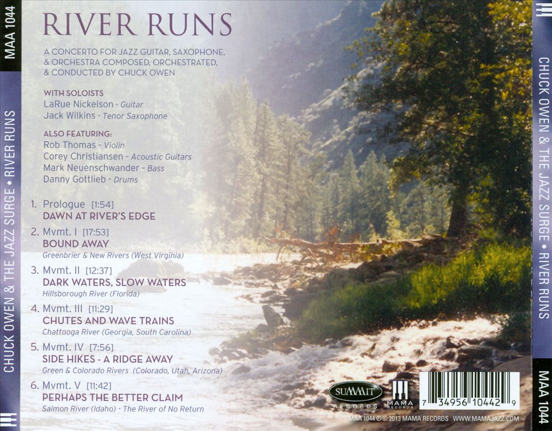 River Ruins: A Concerto For Jazz Guitar, Saxophone & Orchestra cover art
