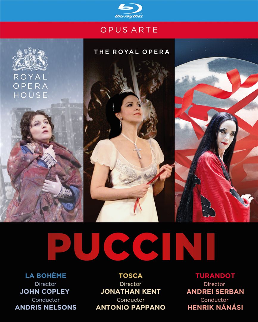 Puccini: La Bohème; Tosca; Turandot [Video] cover art
