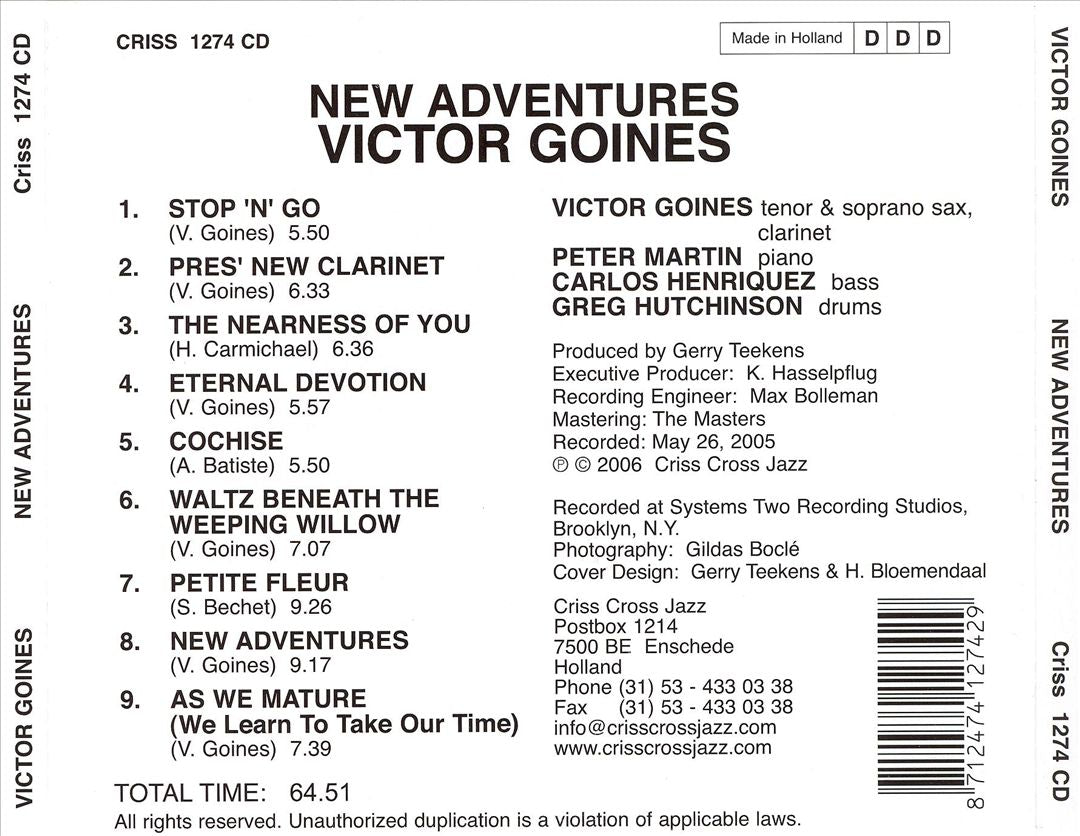 New Adventures cover art