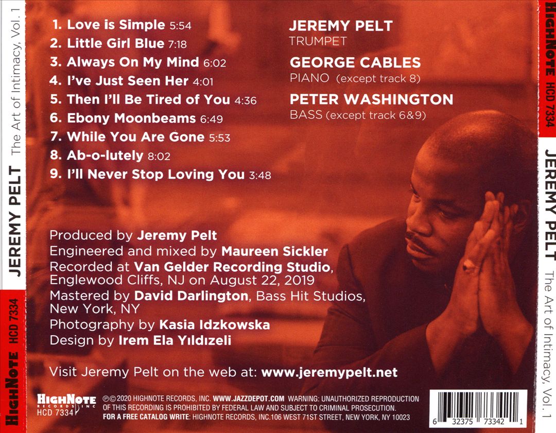 Art of Intimacy, Vol. 1 cover art