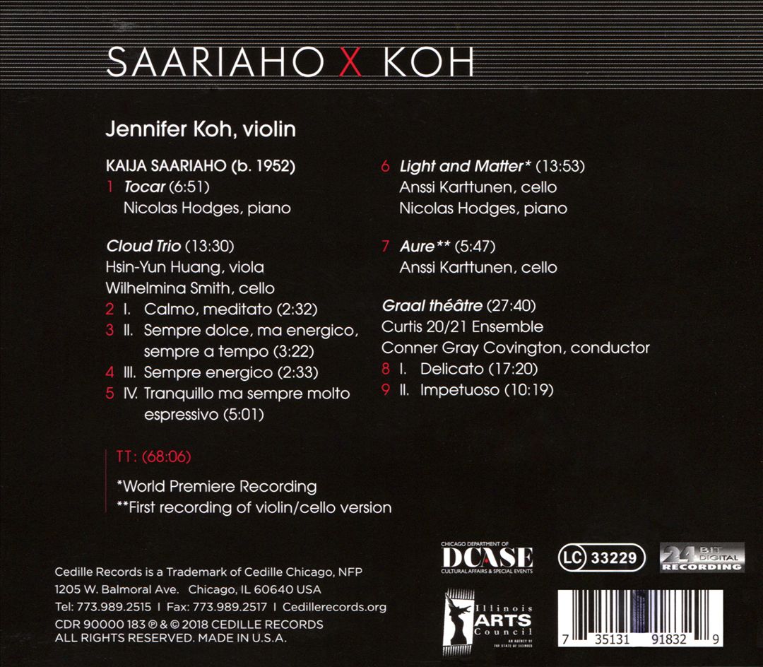 Saariaho x Koh cover art