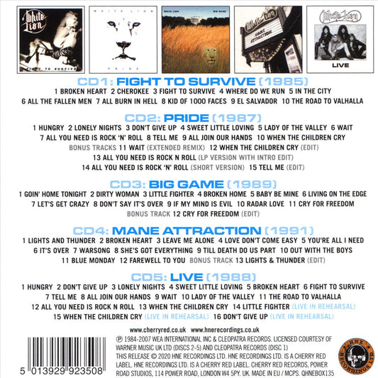 All You Need Is Rock N Roll: Complete Albums 1985-1991 cover art