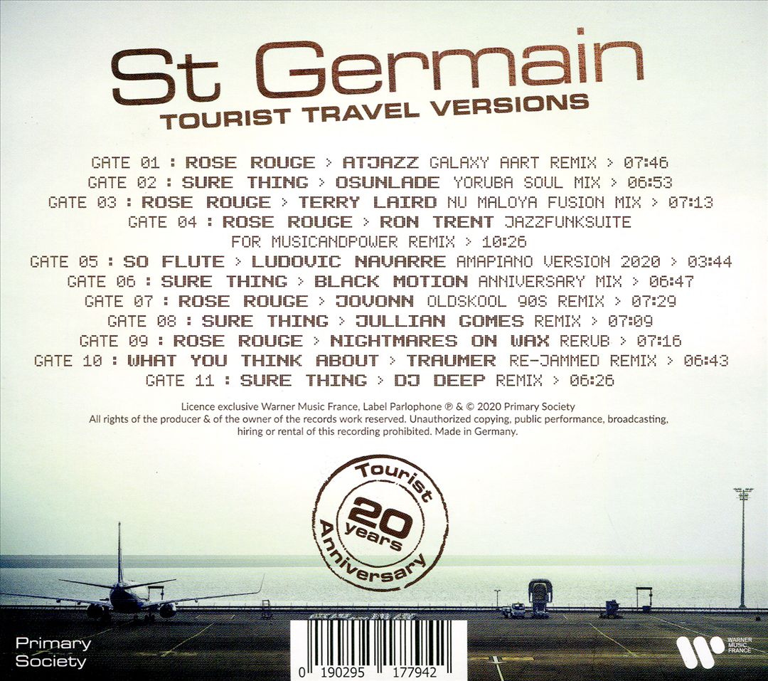 Tourist [Tourist 20th Anniversary Travel Versions] cover art