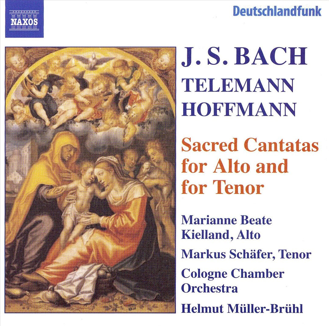 Bach, Telemann, Hoffmann: Sacred Cantatas for Alto & Tenor cover art