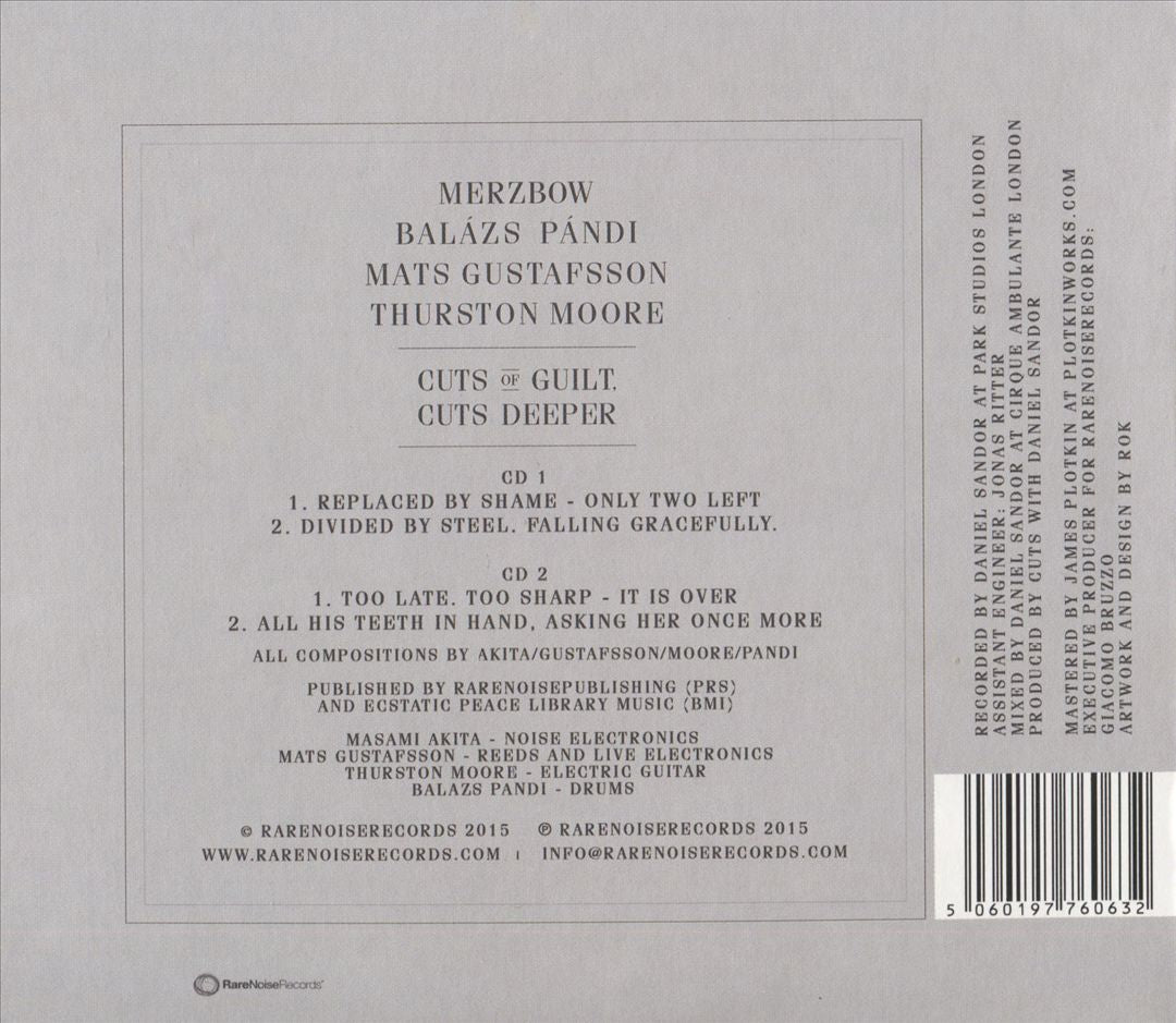 Cuts of Guilt, Cuts Deeper cover art